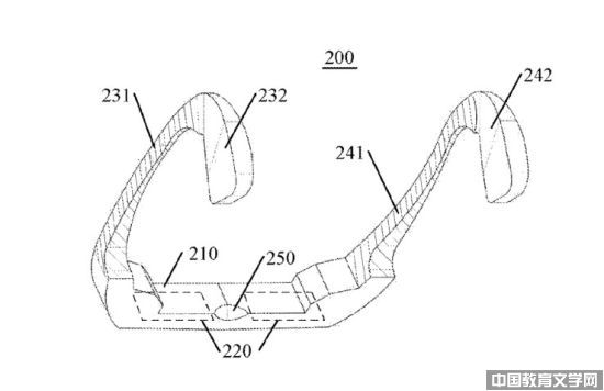 联想提交的智能眼镜相关技术专利图